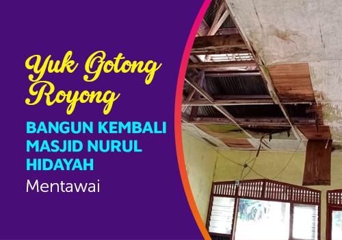 Renovasi Masjid Pelosok Mentawai