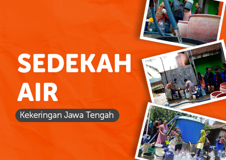 Sedekah Air Kekeringan Jawa Tengah