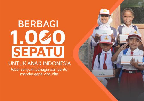 Sedekah Sepatu Anak Indonesia