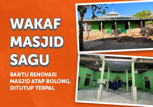 Wakaf Renovasi Masjid Sagu