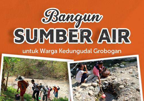 Bangun Sumber Air Kedungudal