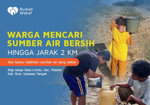 Wakaf Sumur Desa Litindu