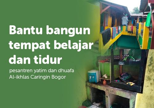 Bangun Pesantren Alikhlas Bogor