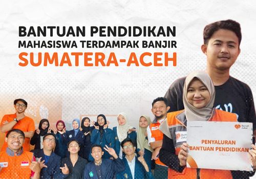 Bantuan Pendidikan Mahasiswa Terdampak Banjir Sumatera & Aceh