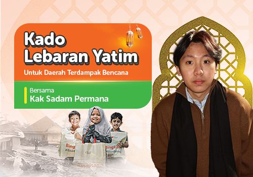 Kado Lebaran Yatim Bersama Kak Sadam Permana
