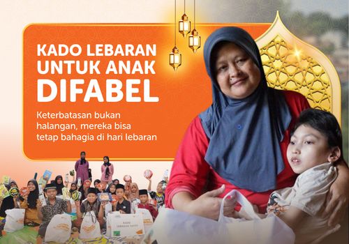 Kado Lebaran Anak Difabel