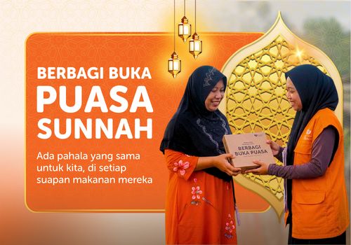 Berbagi Buka Puasa Sunnah