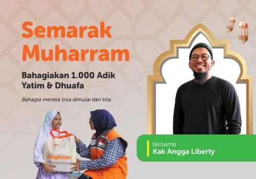 Semarak Muharram: 1.000 Adik Yatim & Dhuafa Bersama Kak Angga Liberty