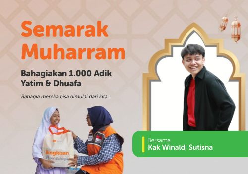 Semarak Muharram: 1.000 Adik Yatim & Dhuafa Bersama Kak Winaldi Sutisna
