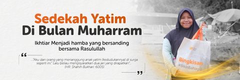 Banner Sedekah Yatim Muharam