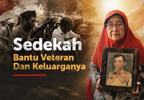 Sedekah Bantu Veteran Dan Keluarga