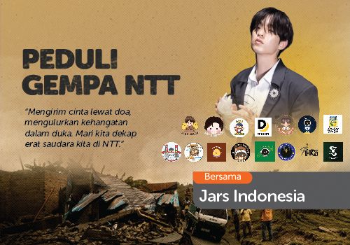 Peduli Gempa NTT Bersama JARS Indonesia