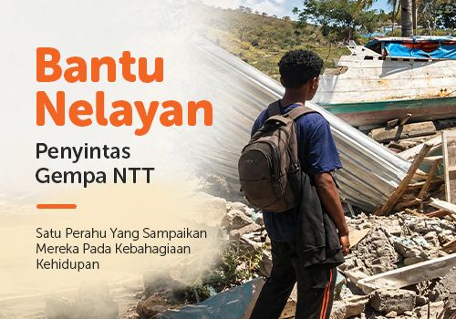 Bantu Nelayan Penyintas Gempa NTT