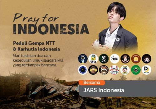 Peduli Gempa NTT dan Karhutla Indonesia Bersama JARS Indonesia