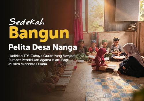 Sedekah Bangun Pelita Desa Nanga