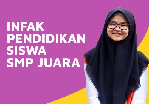 Infak Pendidikan Siswa SMP Juara