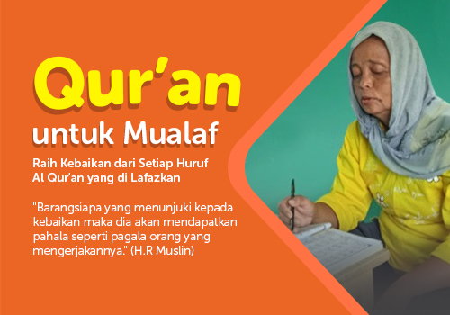 Sedekah Quran untuk Para Mualaf