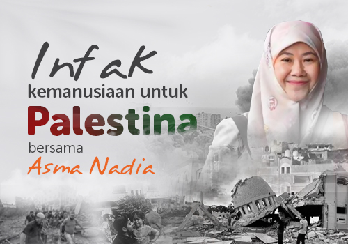 Infak Kemanusiaan Palestina Bersama Asma Nadia