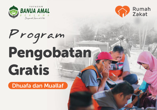 Infak Program Pengobatan Gratis Muallaf Dhuafa 