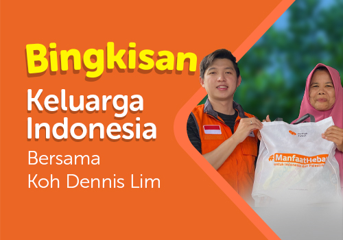 Infak Sembako Keluarga Bersama Koh Dennis Lim